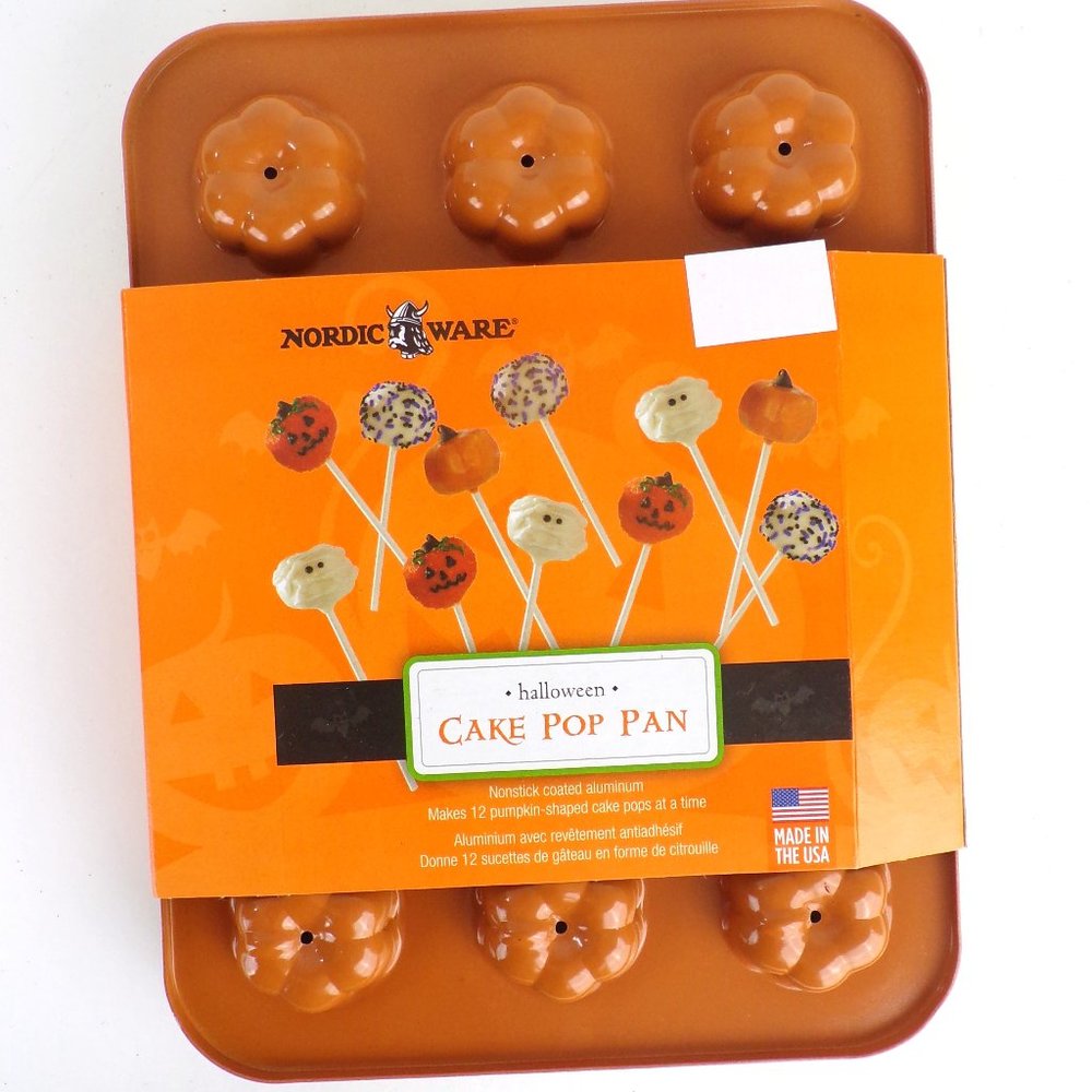 Halloween Cake Pop Pan Nordic Ware Orange Holiday